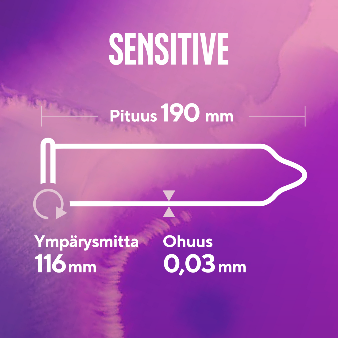 So sensitive kondomi 6kpl