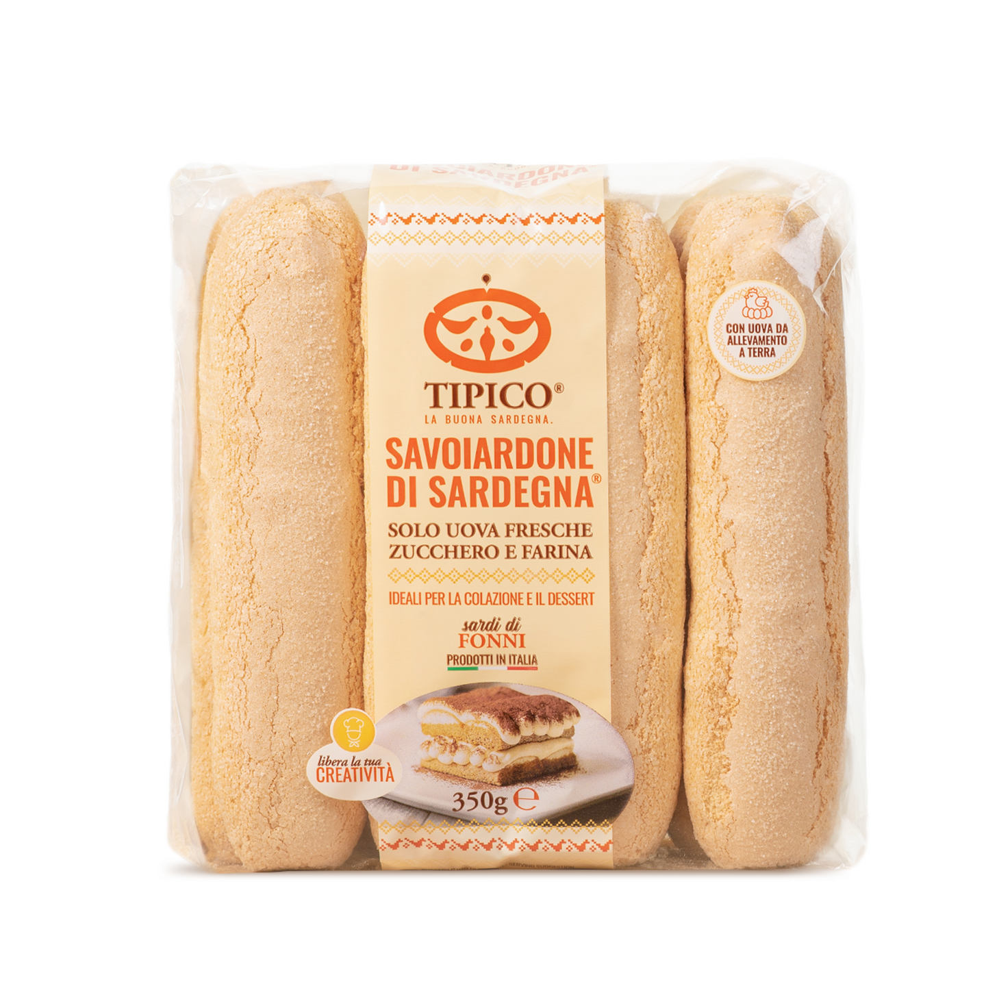 Tipico La buona Sardegna Sardinian savoiardikeksit 350g