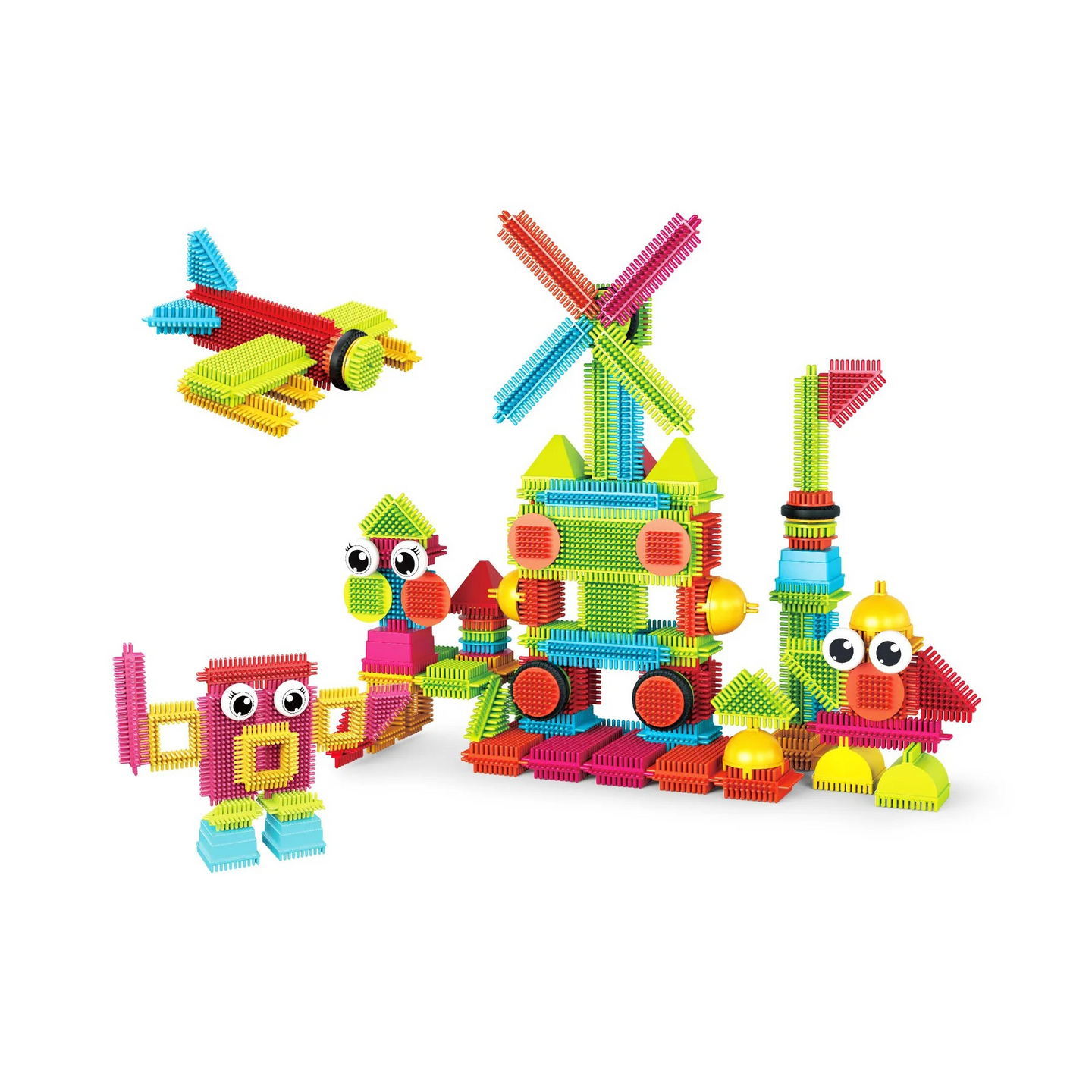 PicassoTiles Bristlelock 112 osaa lelu