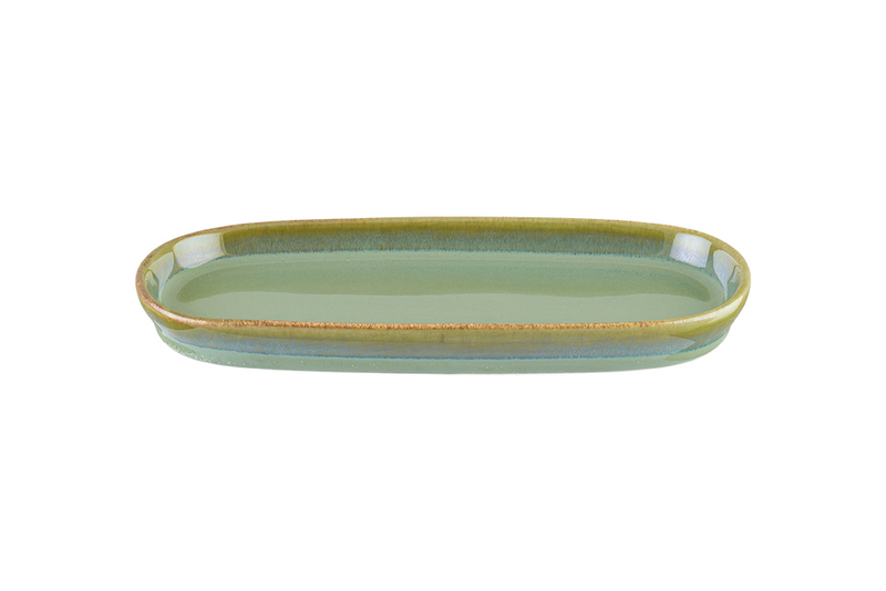 Bonna Sage hygge lautanen ovaali 21 cm vihreä