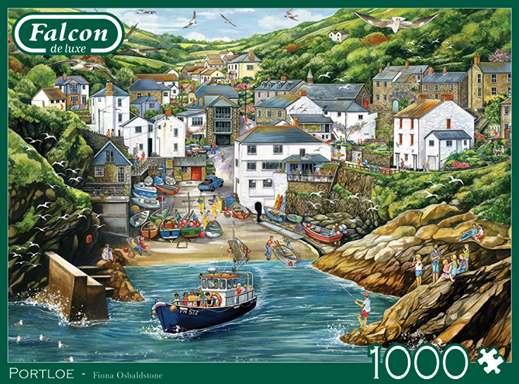 FALCON Palapeli Portloe 1000