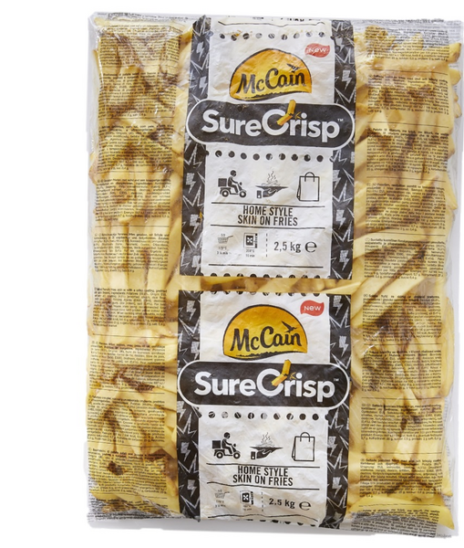McCain Surecrisp homestyle kuorellinen tikkuranskanperuna 2,5kg pakaste