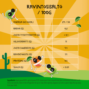 Goodies Apricot & Apple aprikoosi- ja omenasmoothie 100g