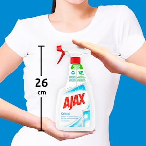 Ajax Crystal Clean lasinpuhdistusspray 750ml