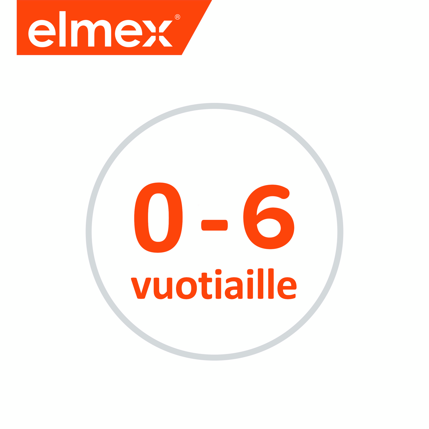 Elmex lasten hammastahna 75ml 0-5 vuotiaille