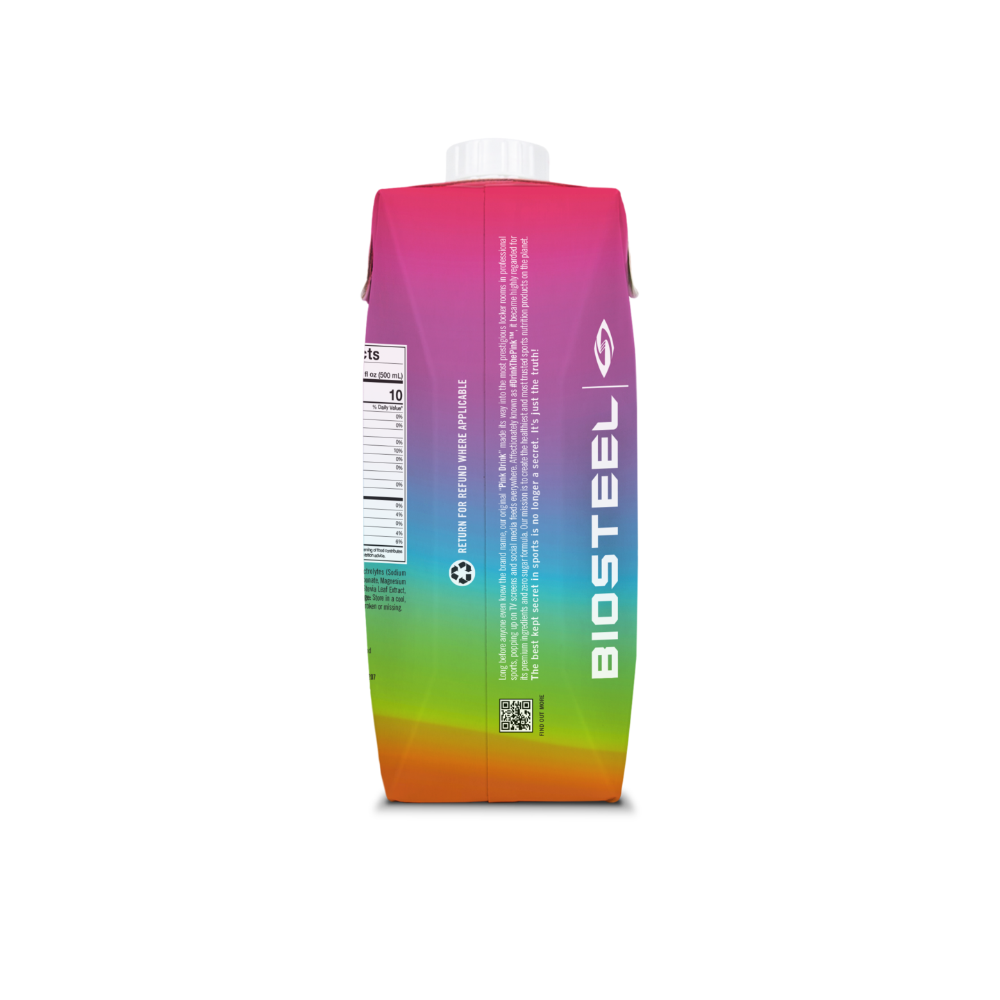 BioSteel urheilujuoma 0,5l Rainbow Twist