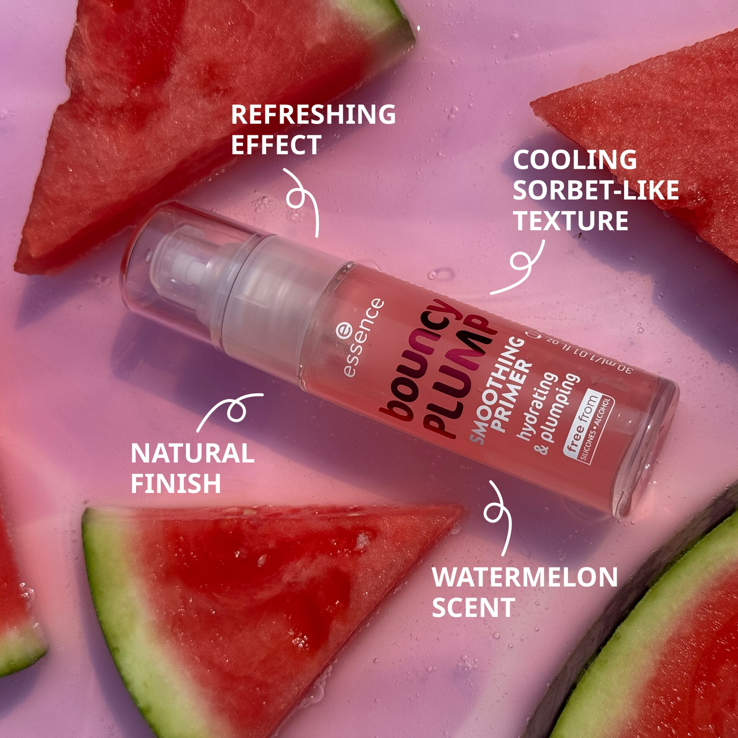 Essence Bouncy Plump smoothing primer pohjustusvoide 30ml