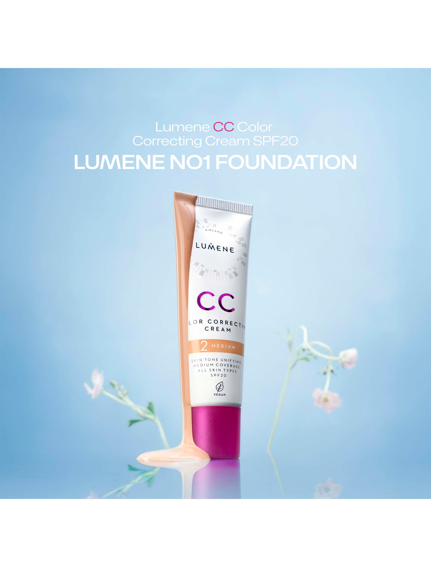 Lumene CC Color Correcting meikkivoide SK20 1.75 30 ml
