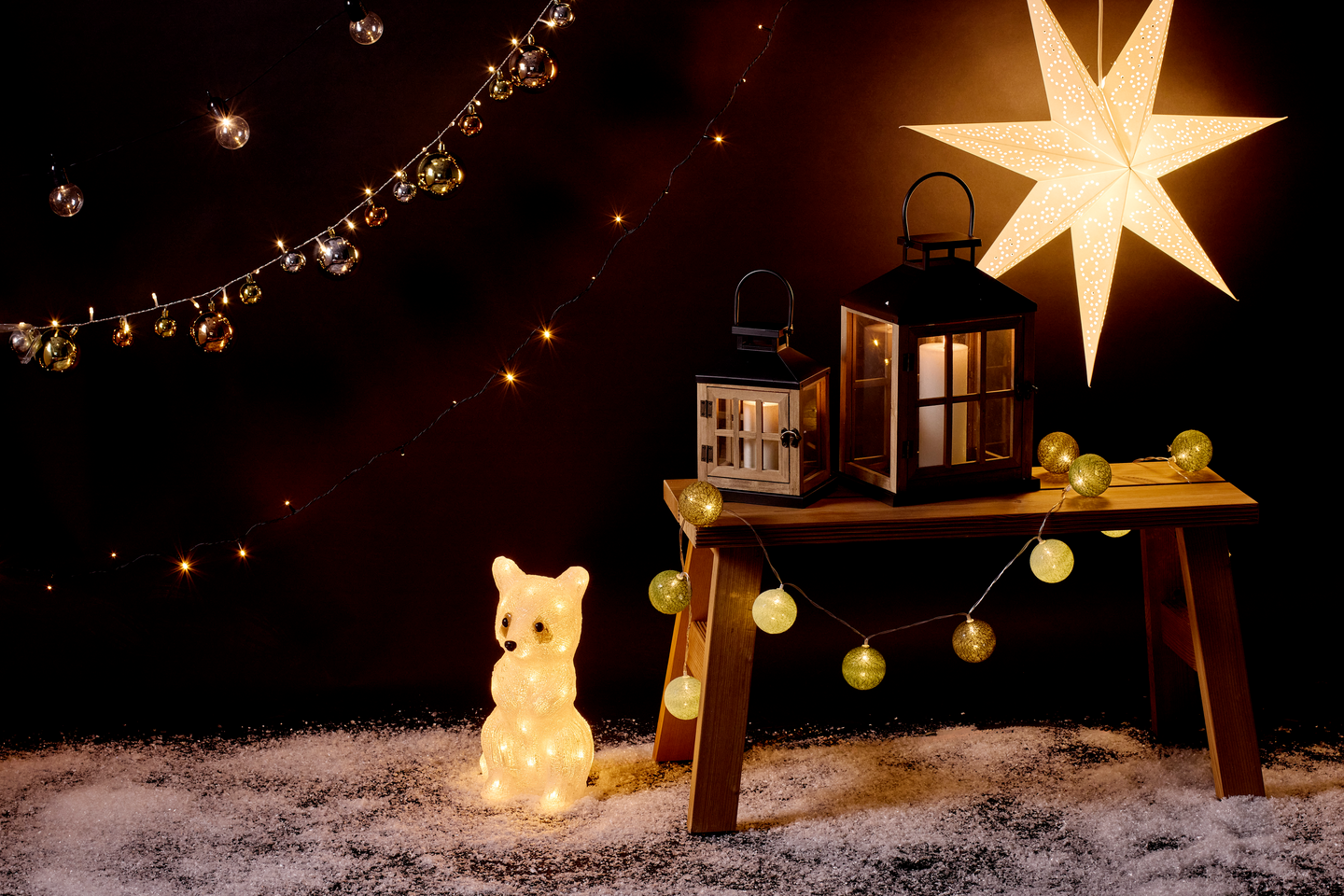 myhome lamppuvalosarja 20led musta johto