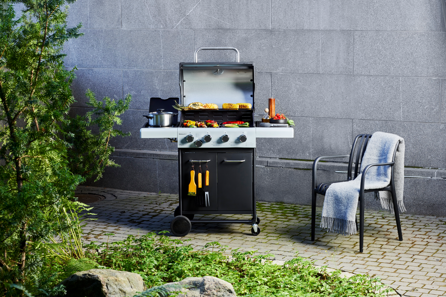 myhome Oklahoma 4+1 kaasugrilli