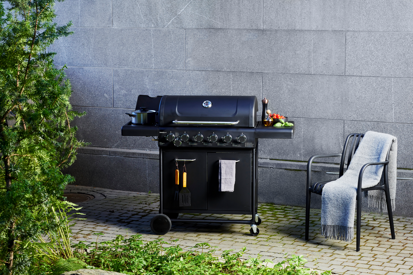 myhome Kentucky 6+1 kaasugrill