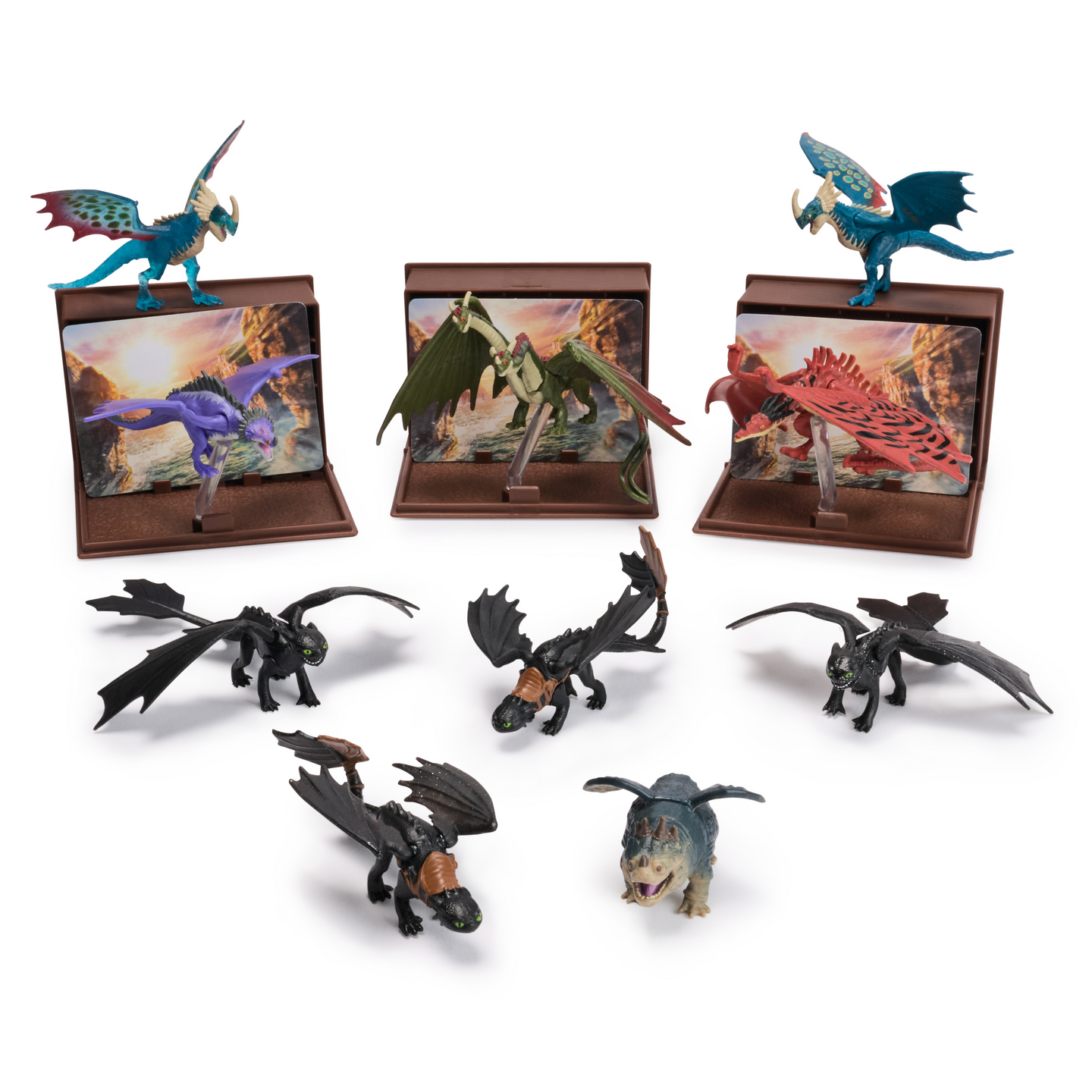 Dragons Movie Mini Collectible Dragons