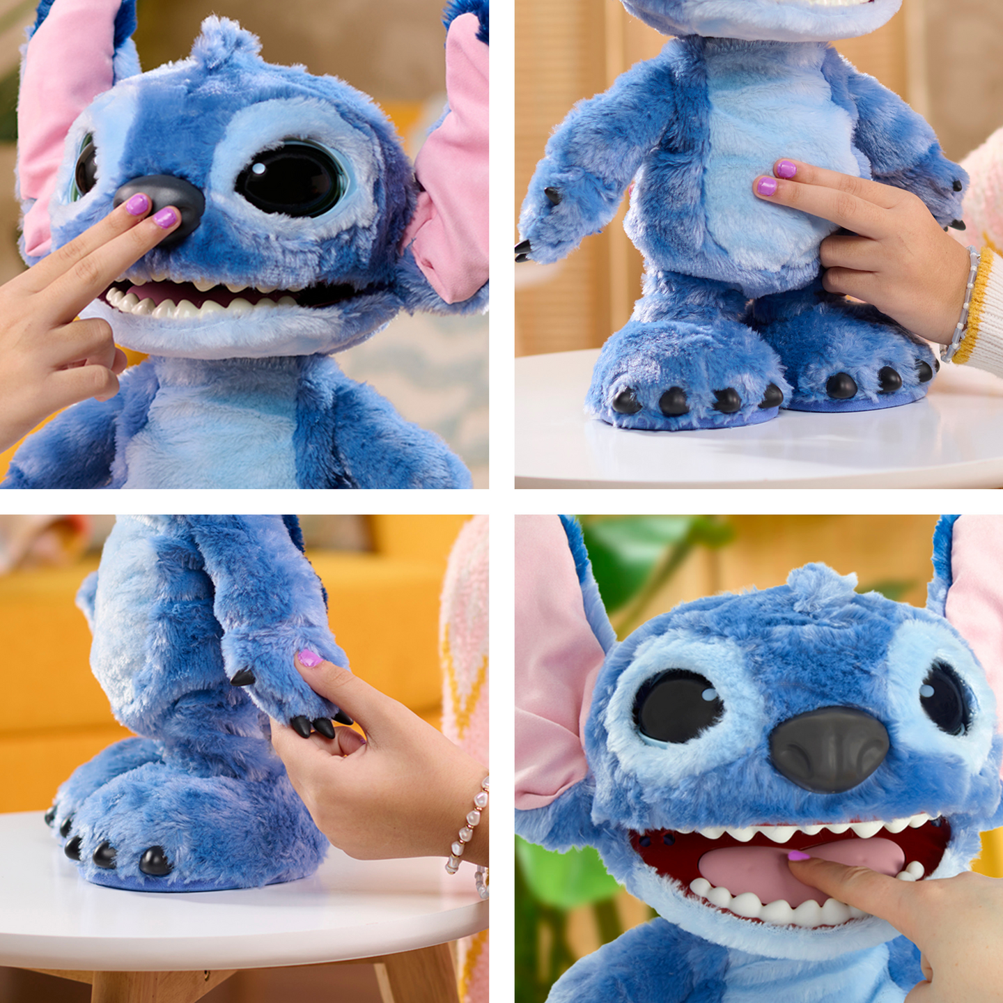 Disney Stitch Toimintopehmo Stitch 34cm