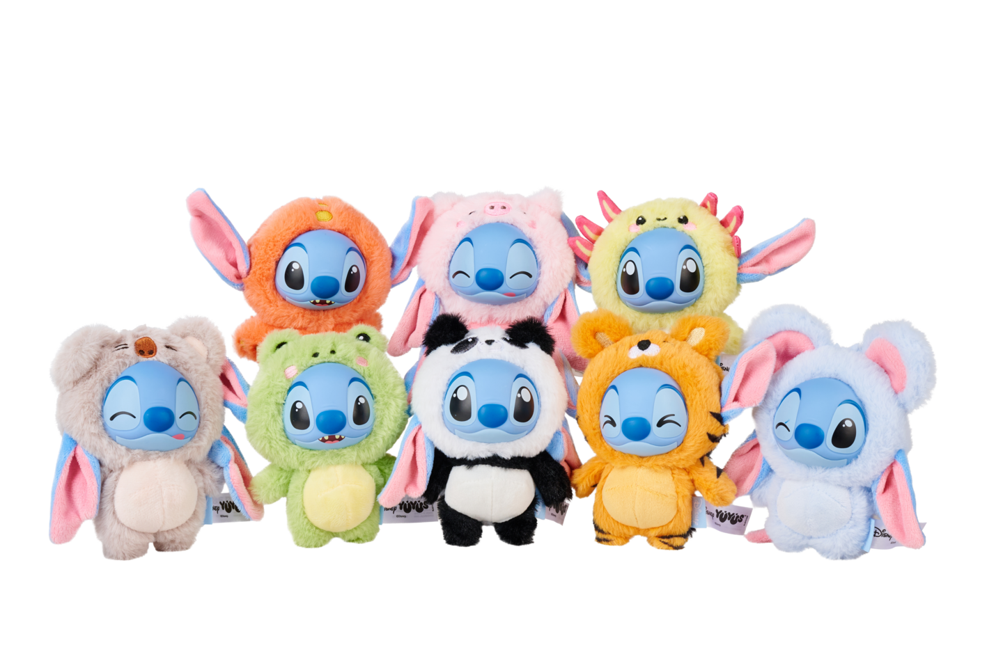 WD YuYus Stitch, maskottipehmo, 12 cm