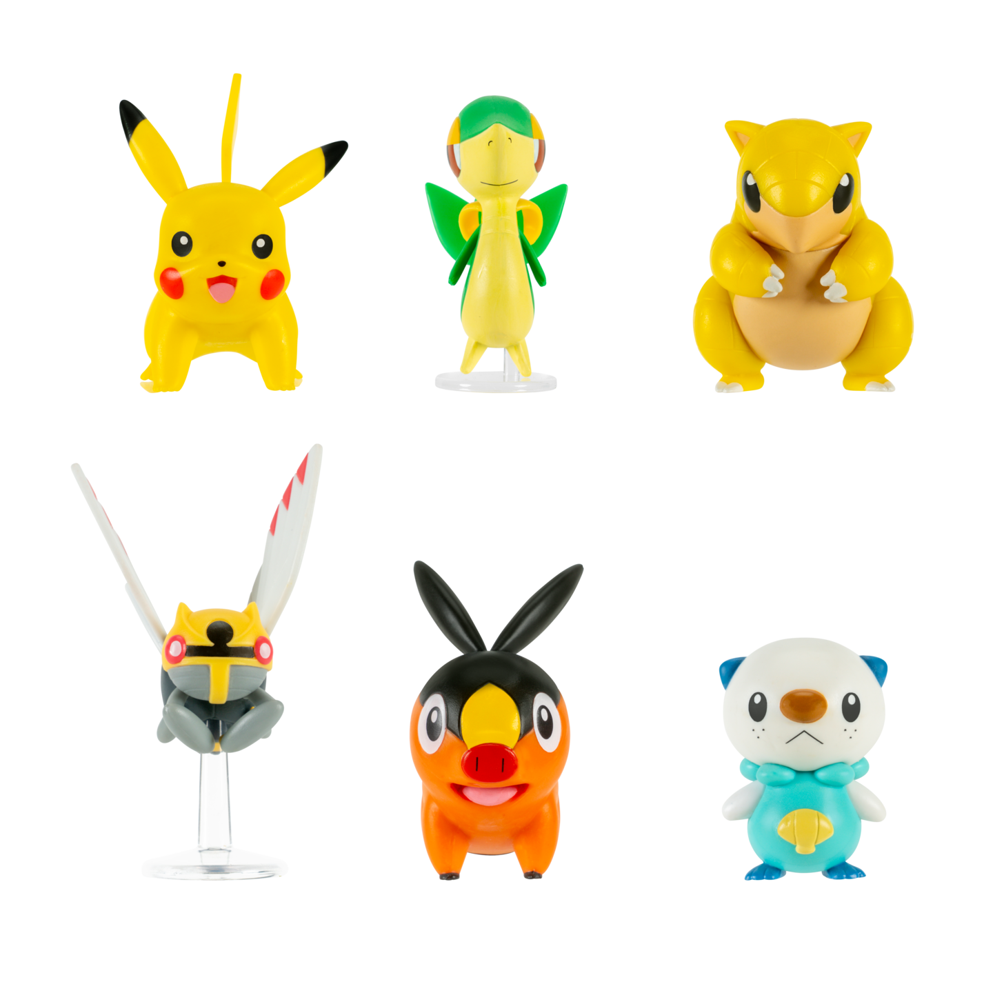 Pokemon Battle Figuuri 6 Pk