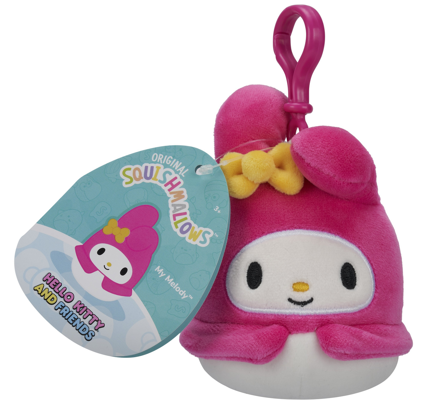 Squishmallows 9 cm Hello Kitty  klipsi