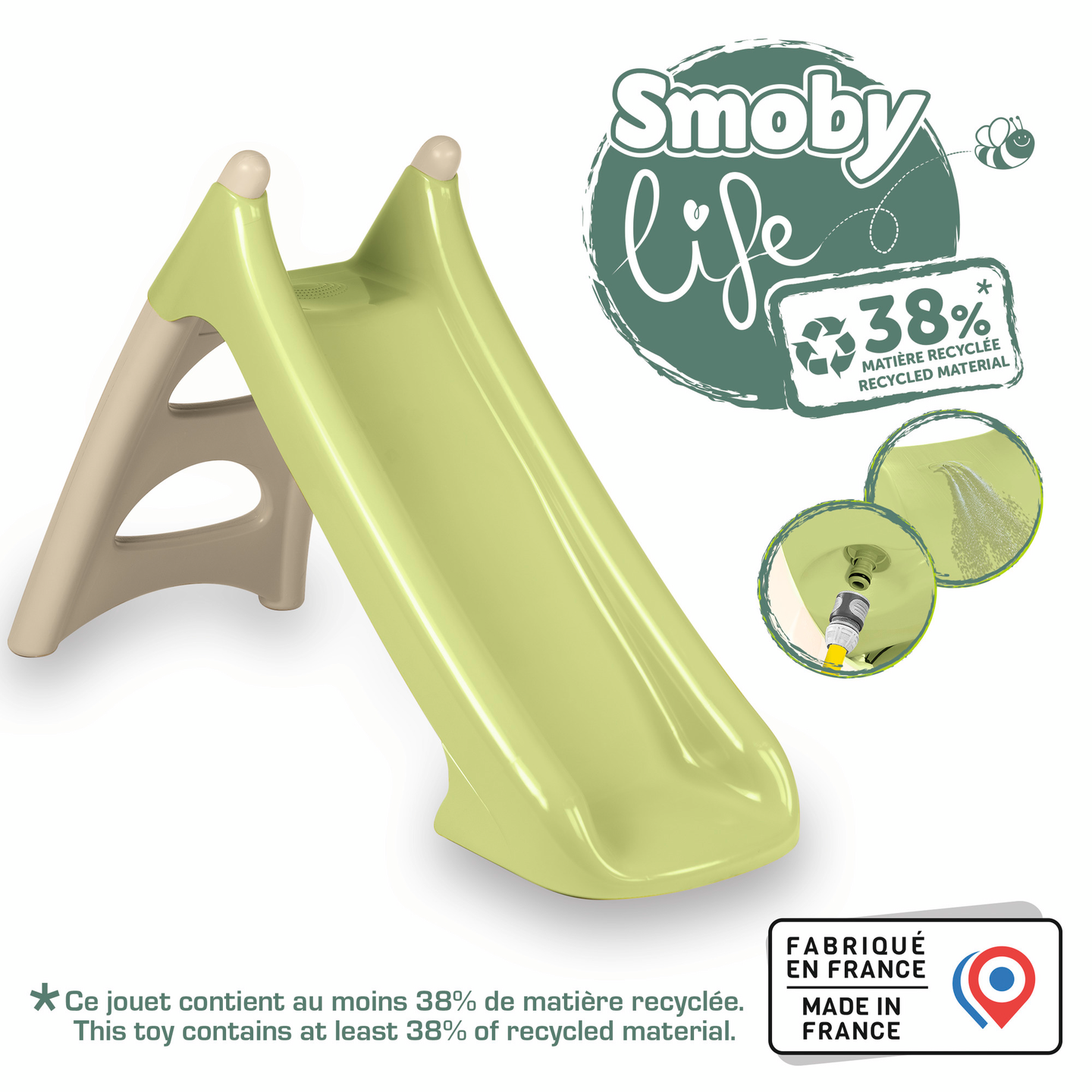 Smoby Life XS-liukumäki, vihreä