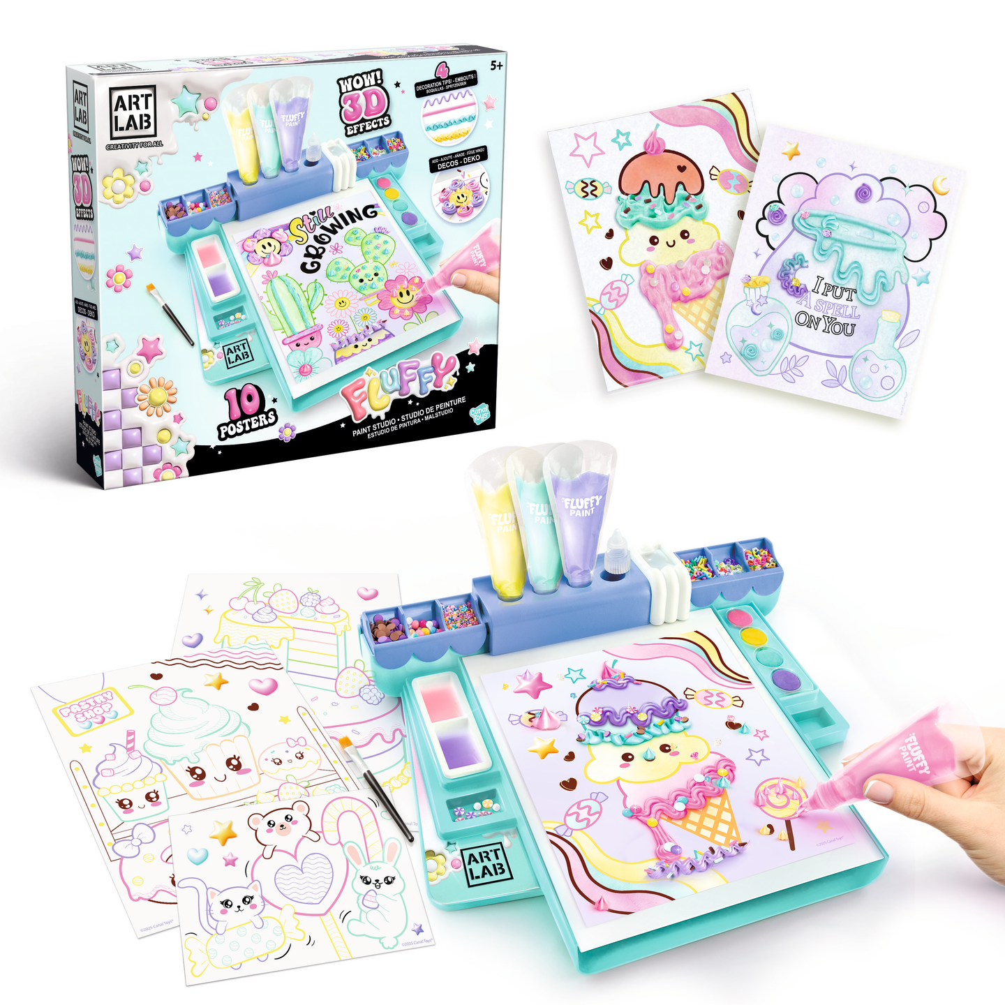 Art Lab Fluffy Paint Pursotusstudio