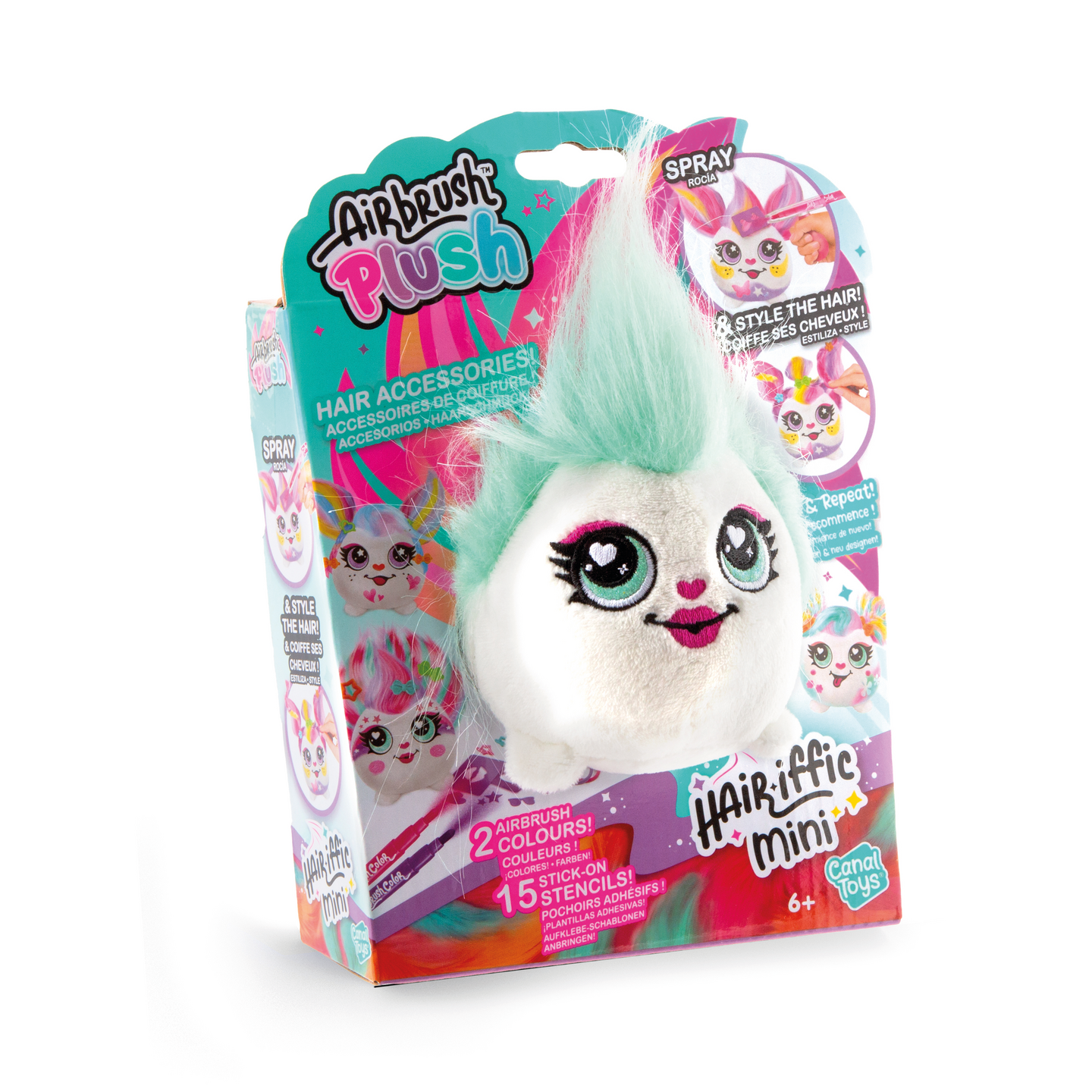 AIRBRUSH PLUSH Hair'iffic 10cm