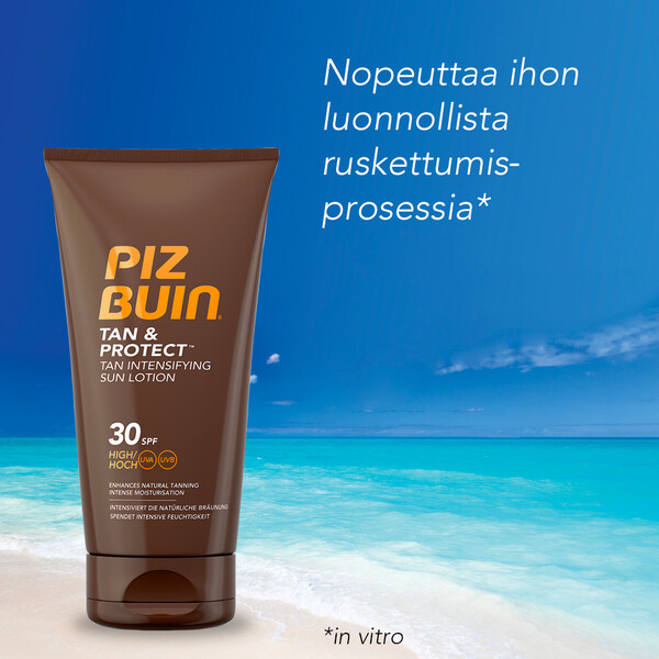 Piz Buin aurinkosuojavoide 150ml SK30 Tan & Protect