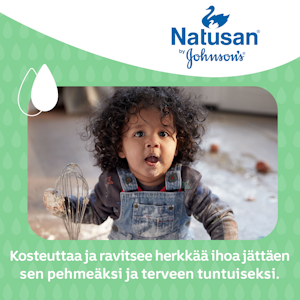 Natusan by Johnson's Baby Oil Aloe Vera hoitoöljy 300ml