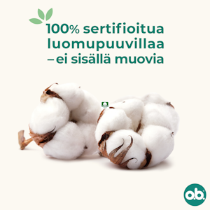 O.b. Organic Normal luomu tamponi 16kpl