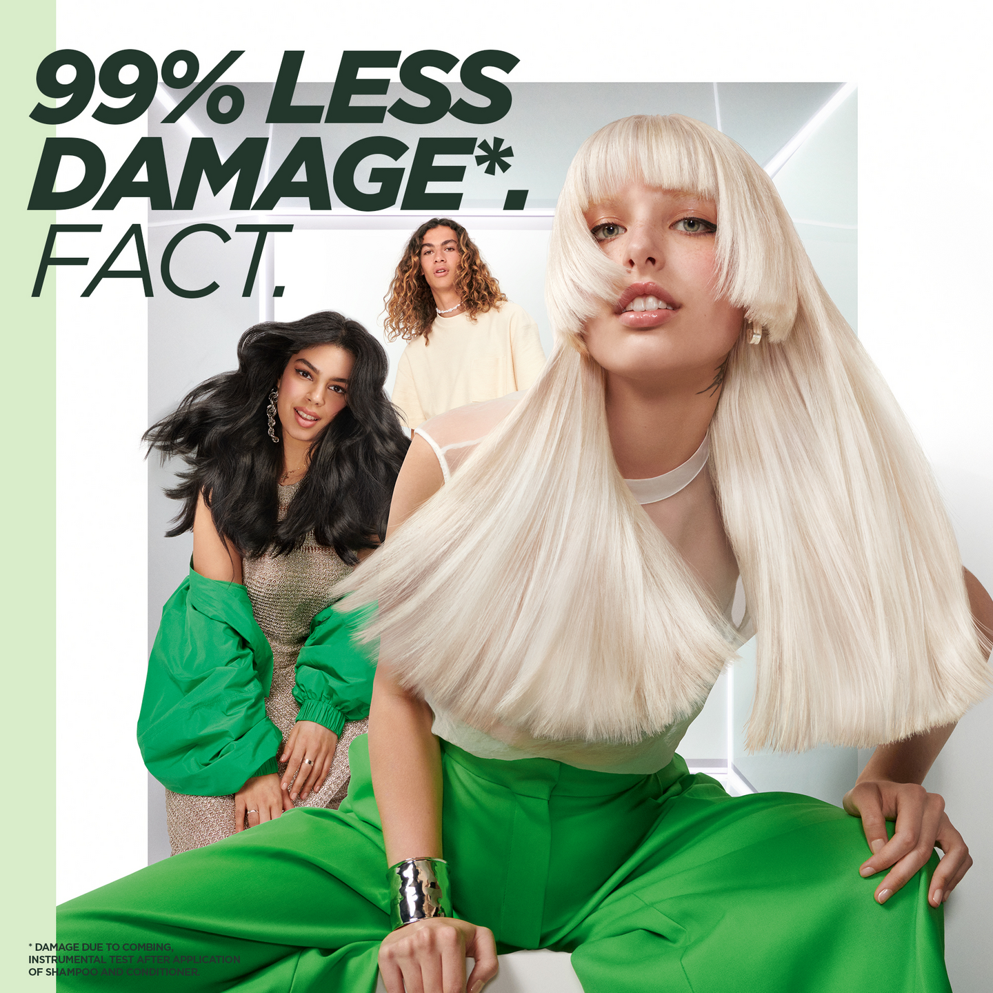 Garnier Fructis hoitoaine 200ml Damage Eraser vaurioituneille ja elottomille hiuksille