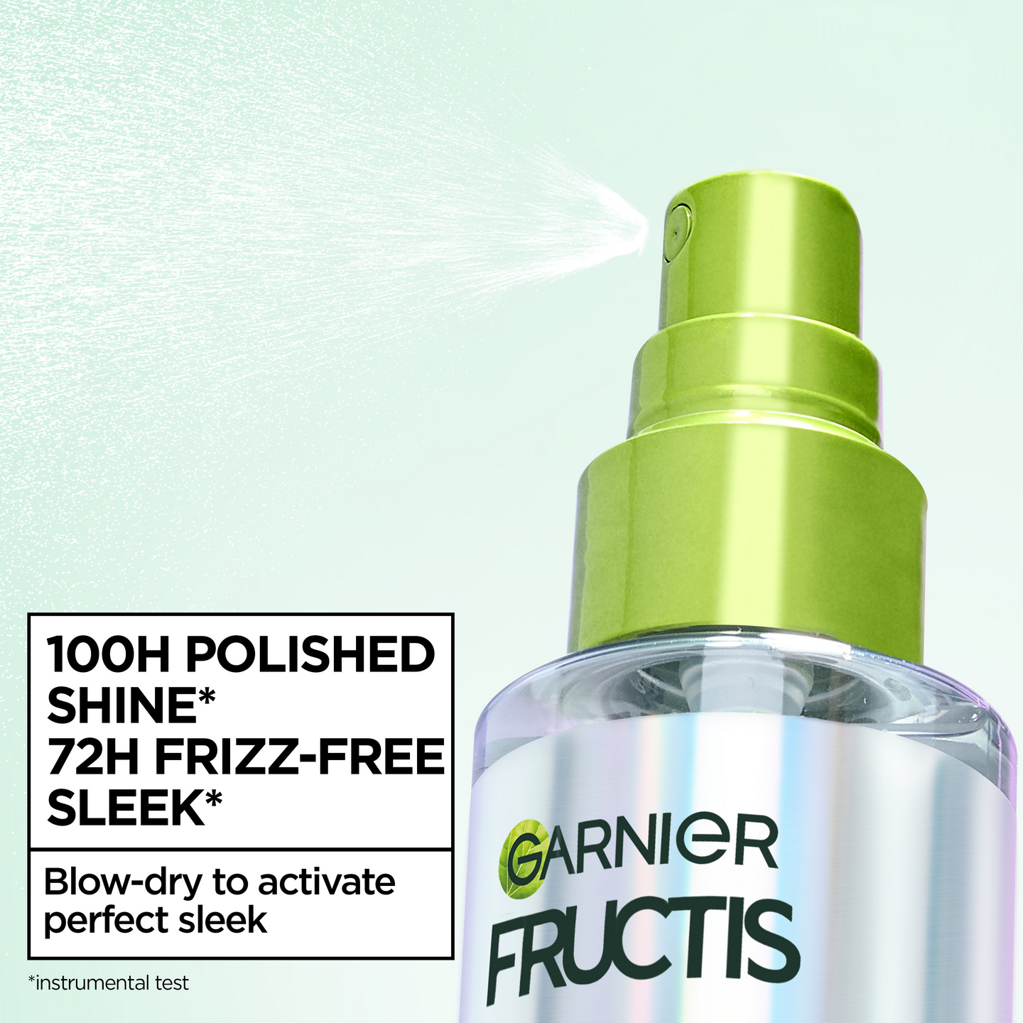 Garnier Fructis Keratin Sleek Diamond Sleek hiuksiin jätettävä hoitosuihke 150 ml