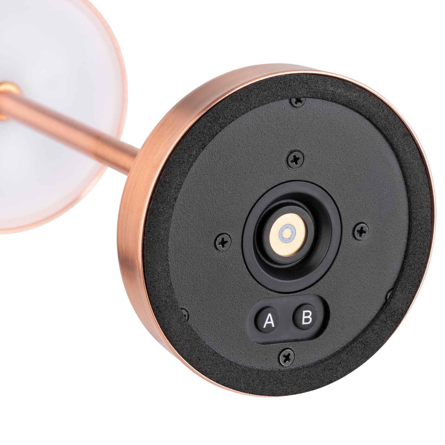 APS Alva ladattava LED-valaisin 8x20 cm kupari