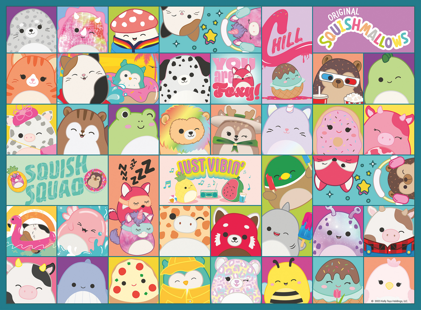 Squishmallows 100p palapeli