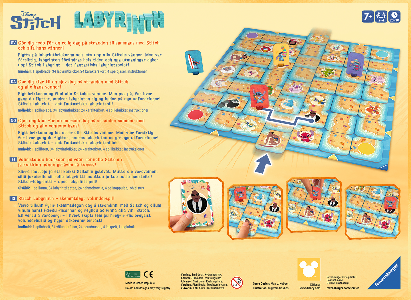 Stitch Muuttuva Labyrintti