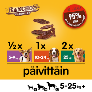 Pedigree Ranchos 70g härkä