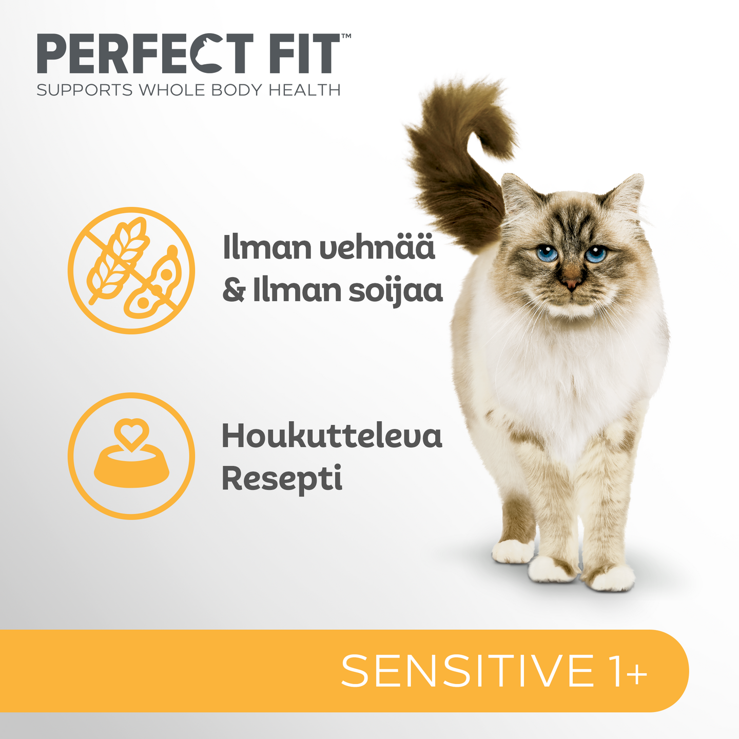 Perfect Fit Sensitive 1+ kalkkuna 1,4kg