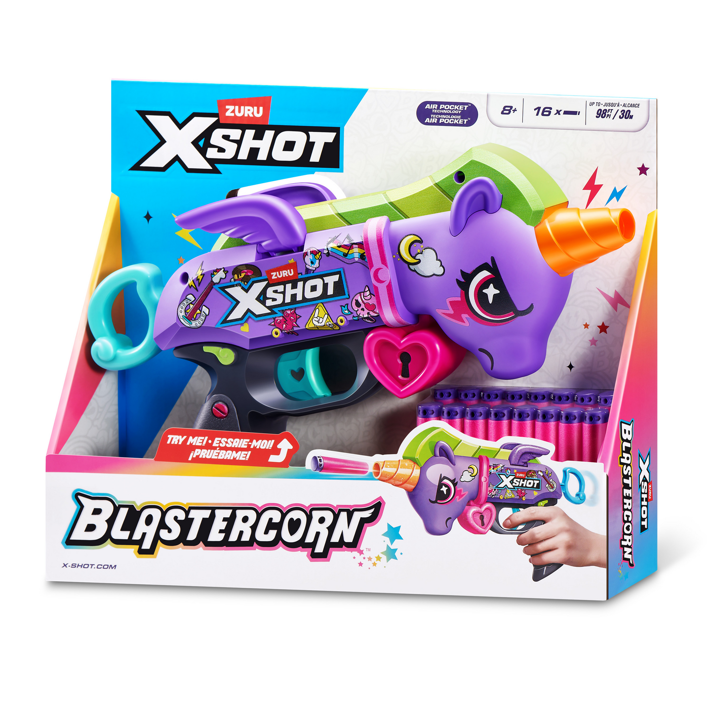 XSHOT Blastercorn vaahtoammusase
