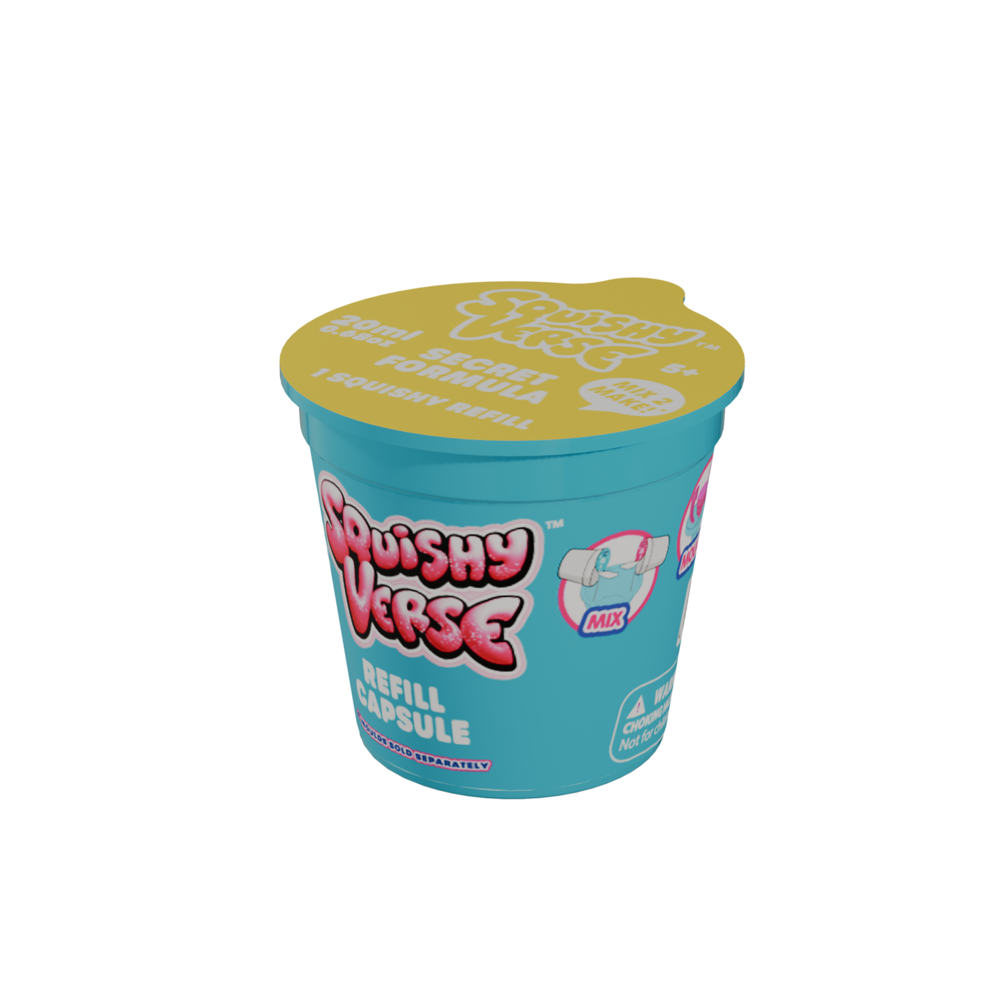 SquishyVerse Snackipoos Squishy kapseli