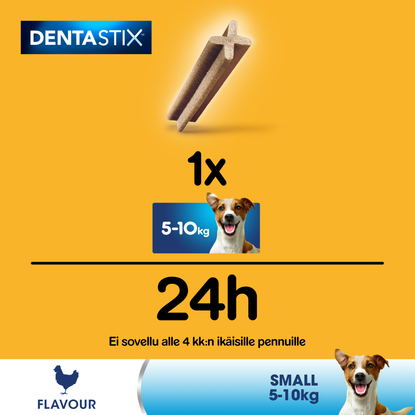 Pedigree denta stix puruluu 110g small