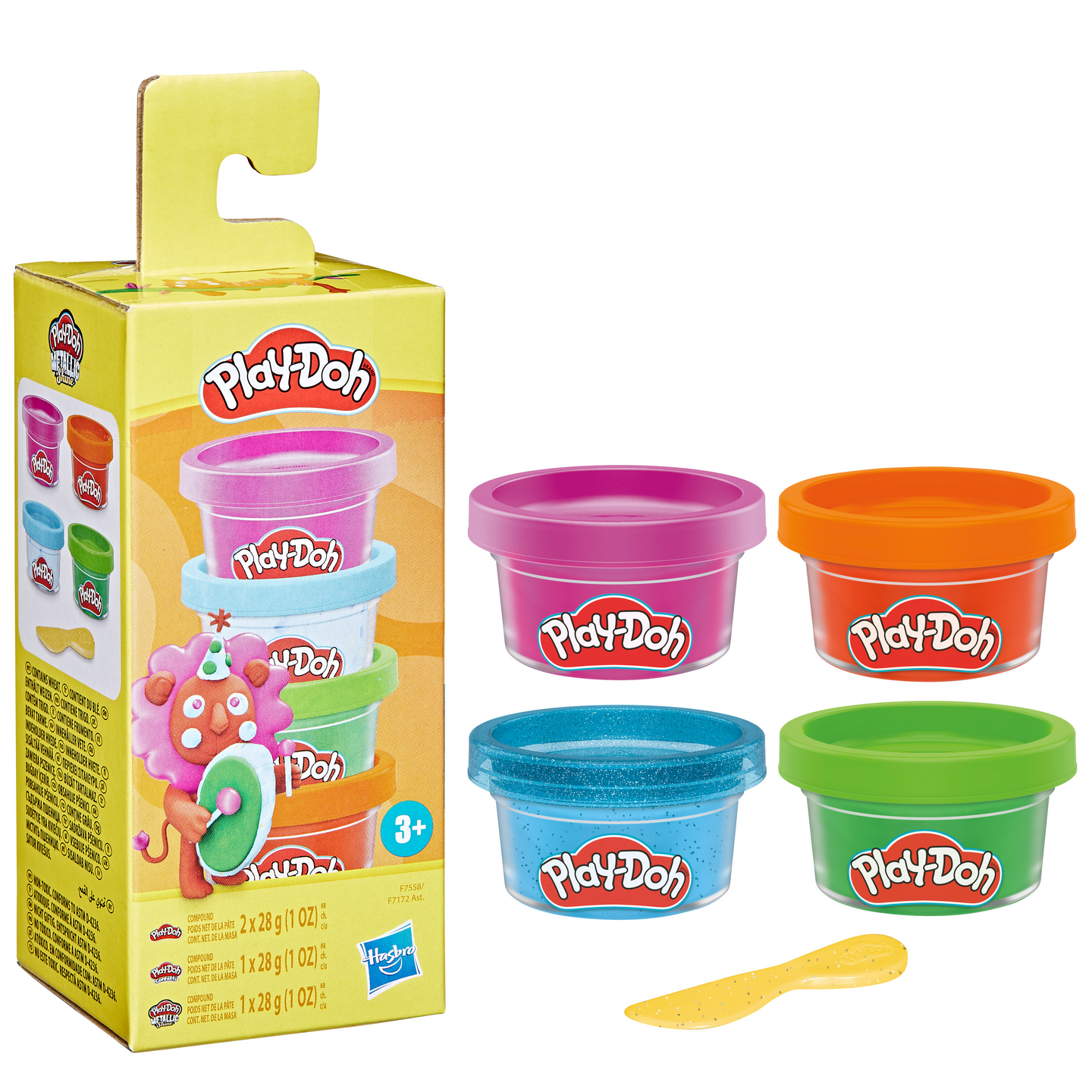 Play-Doh Mini väri 4 pkt 113g