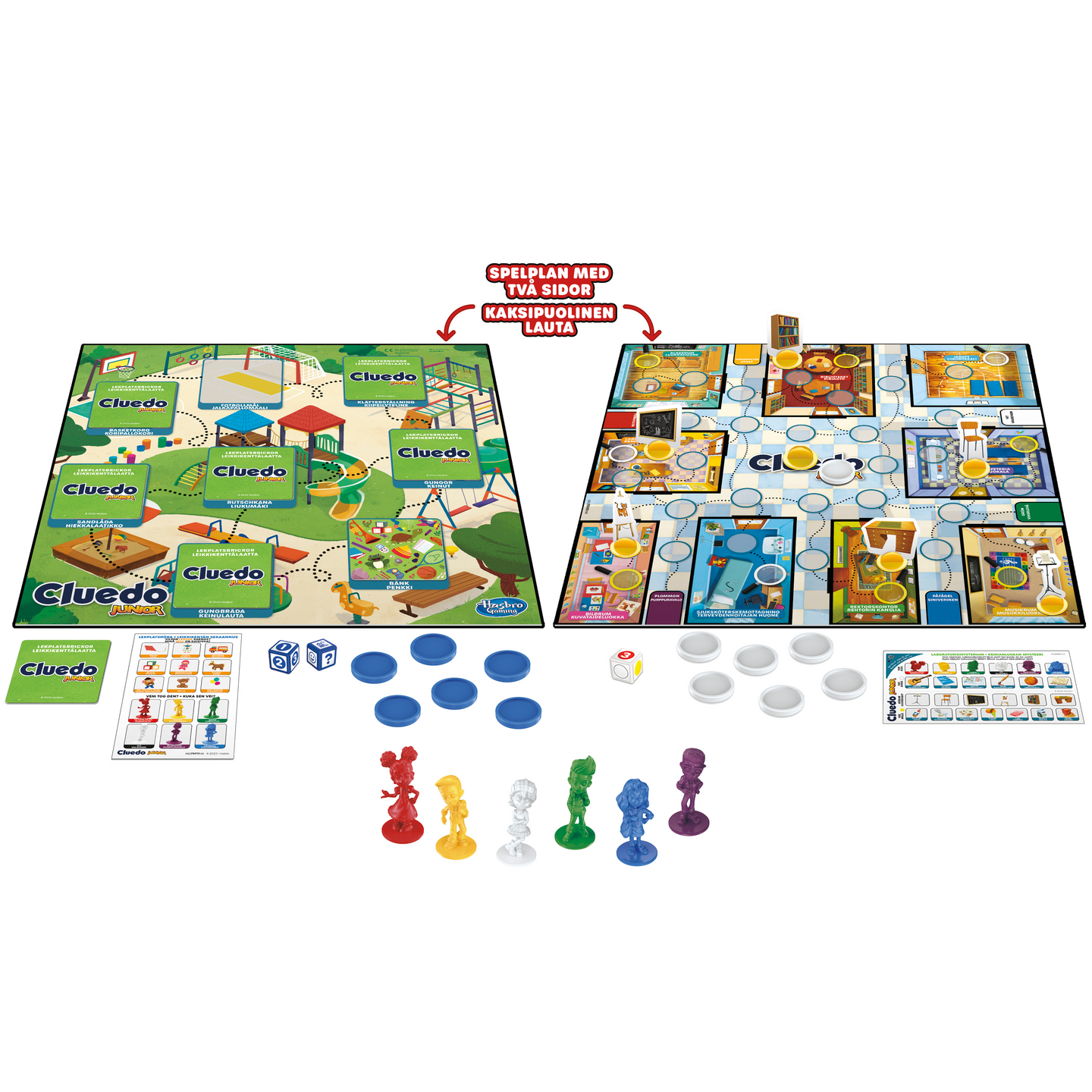 Cluedo Junior -lautapeli (FI)
