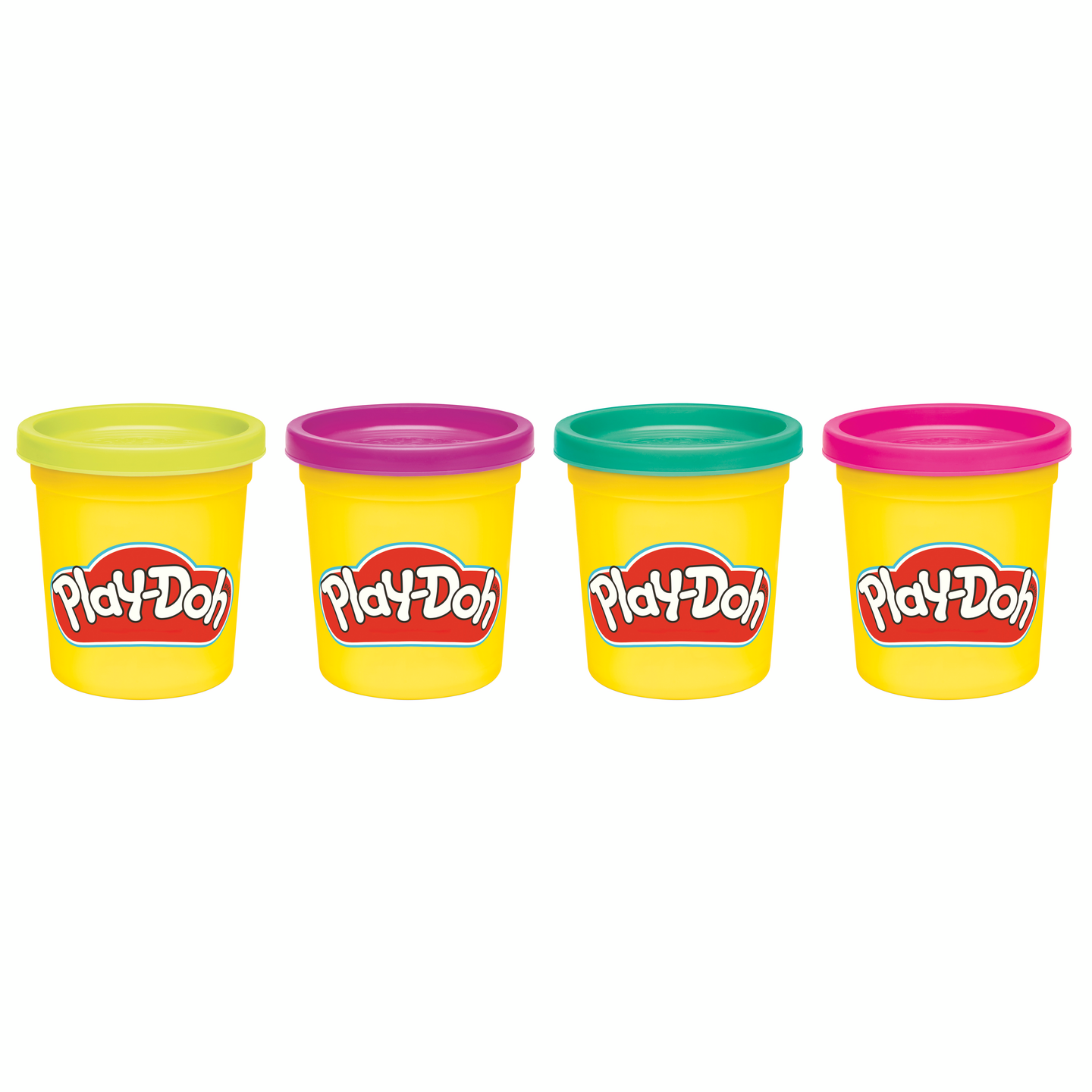 Play-Doh 4 pkt 340g Vibrant