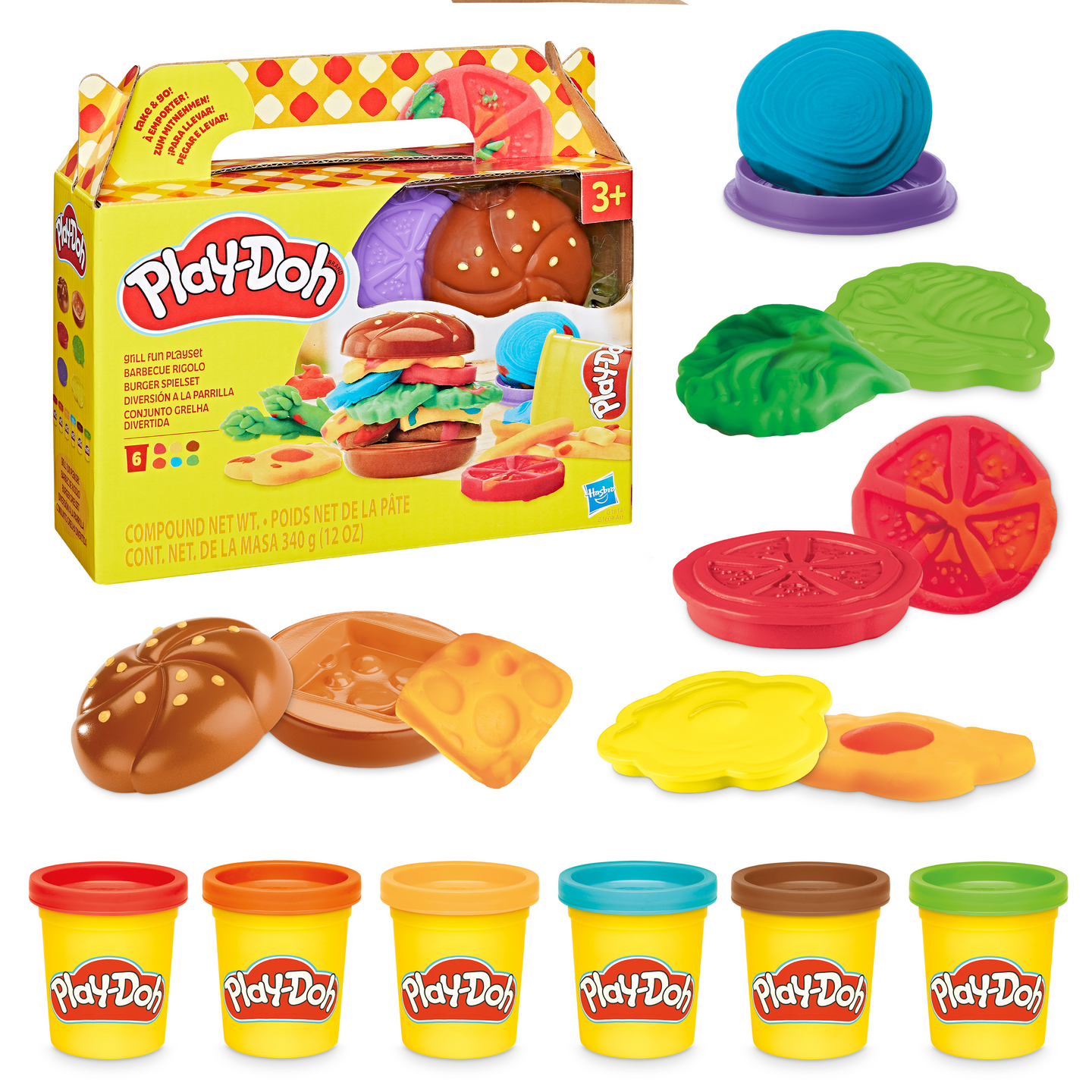 Play-Doh Ruokamuodot