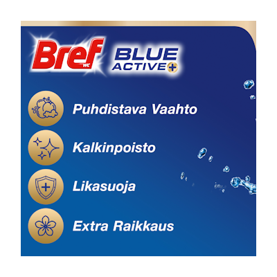 Bref wc-raikastin 50g Blue Active Flower