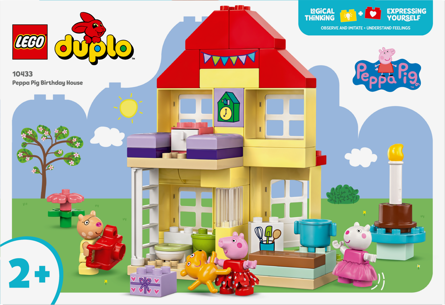 LEGO DUPLO 10433 Pipsa Possun Syntymäpäivätalo
