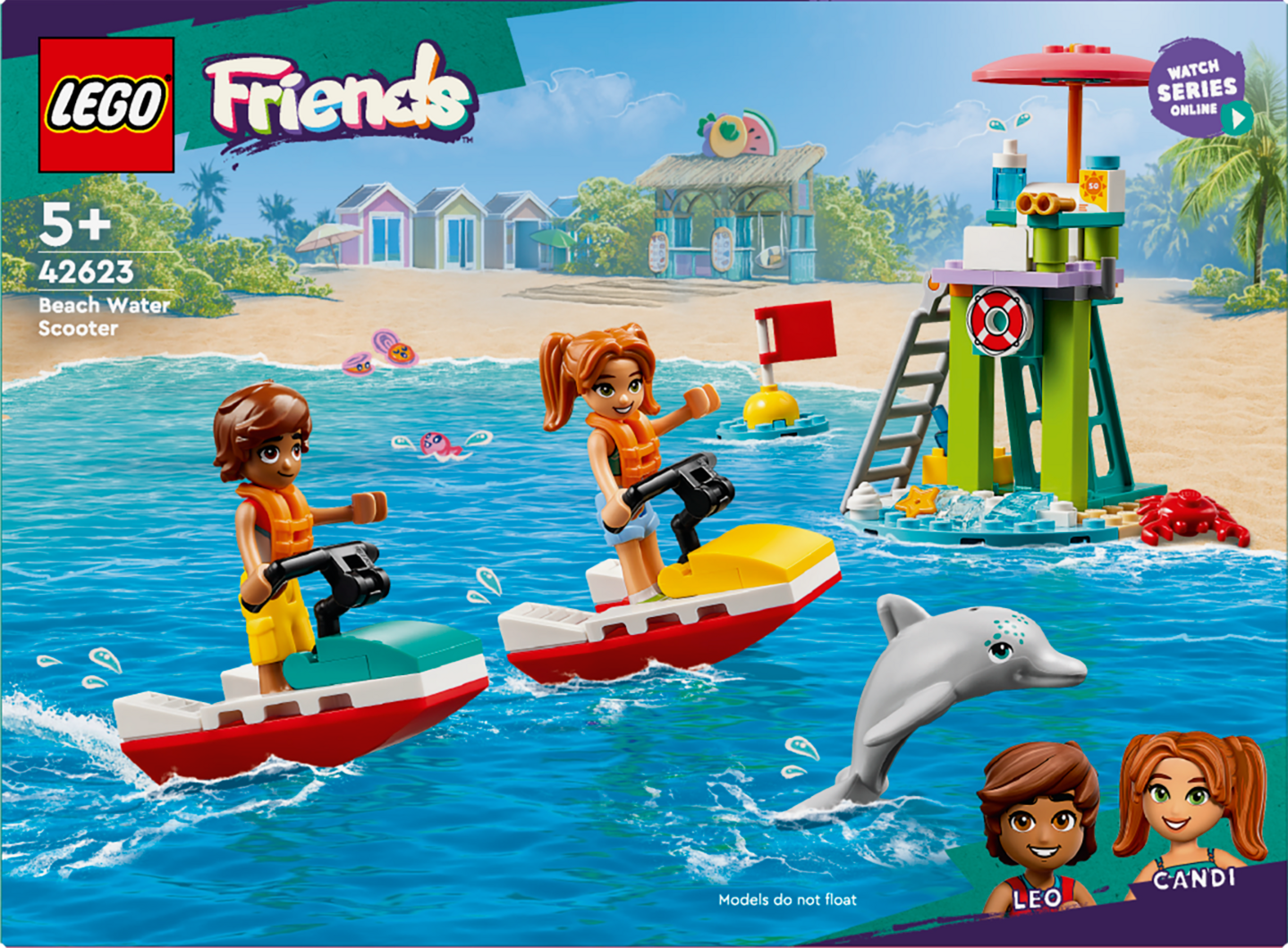 LEGO Friends 42623 Vesiskootteri rannalla