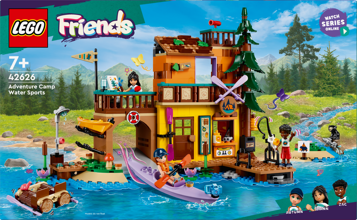 LEGO Friends 42626 Vesiurheilua seikkailuleirillä