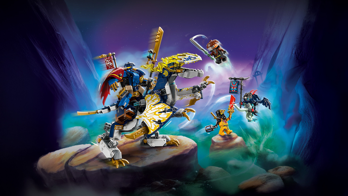 LEGO NINJAGO 71843 Roguen robottilohikäärmeratsu