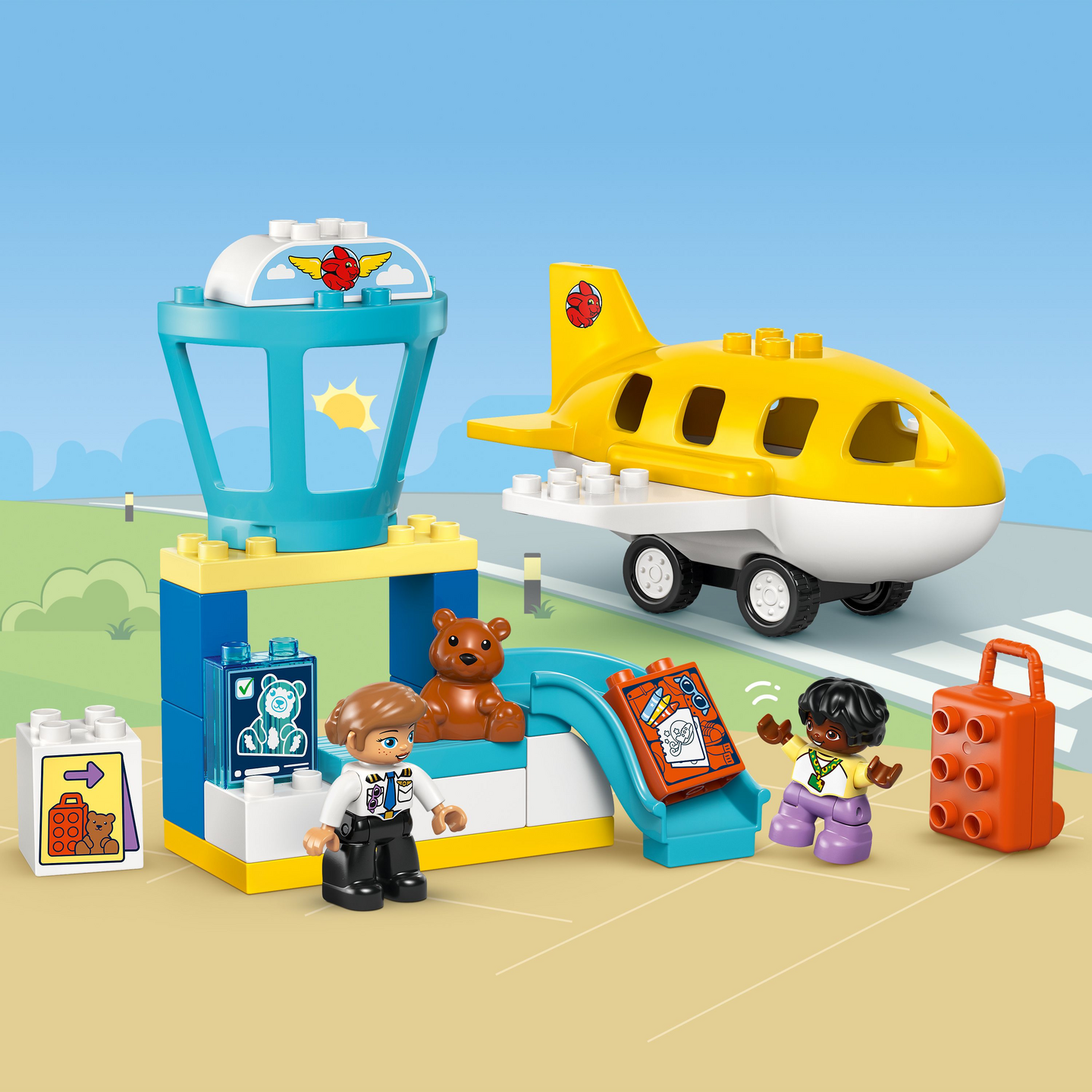LEGO DUPLO 10443 Ensimmäinen kerta lentokentällä