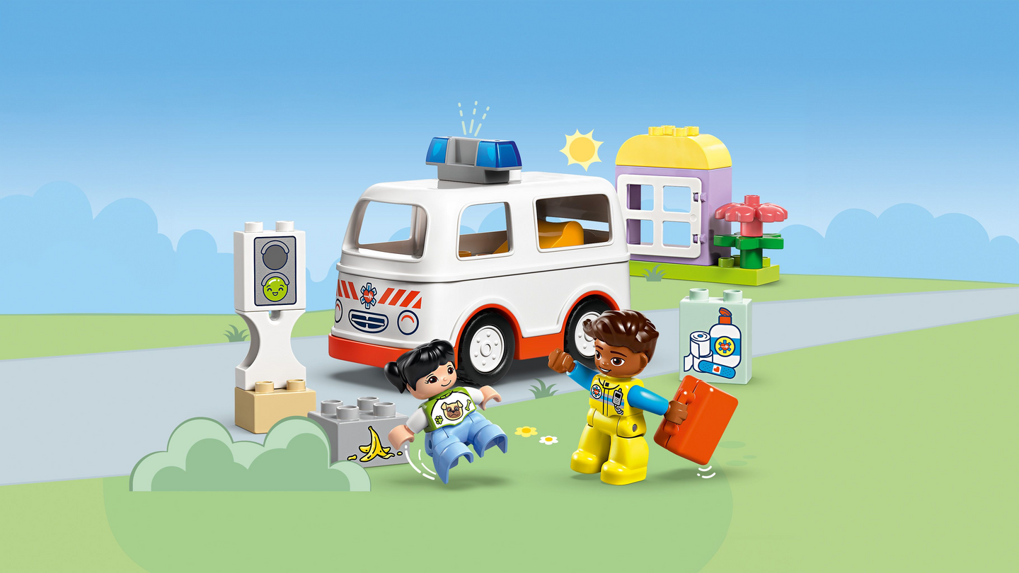LEGO DUPLO 10447 Ambulanssi ja kuljettaja