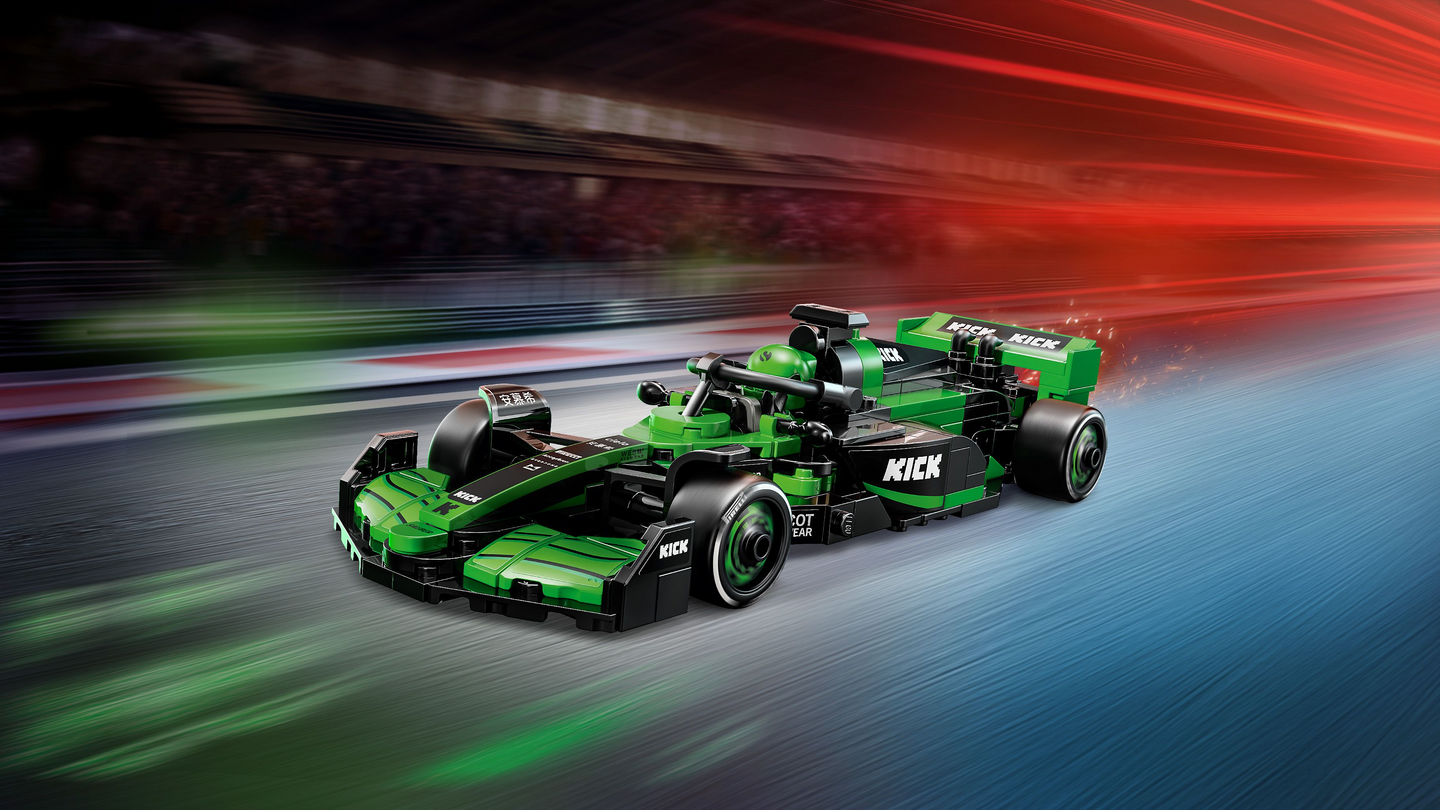 LEGO Speed Champions 77247 KICK Sauber F1 Team C44 kilpa-auto