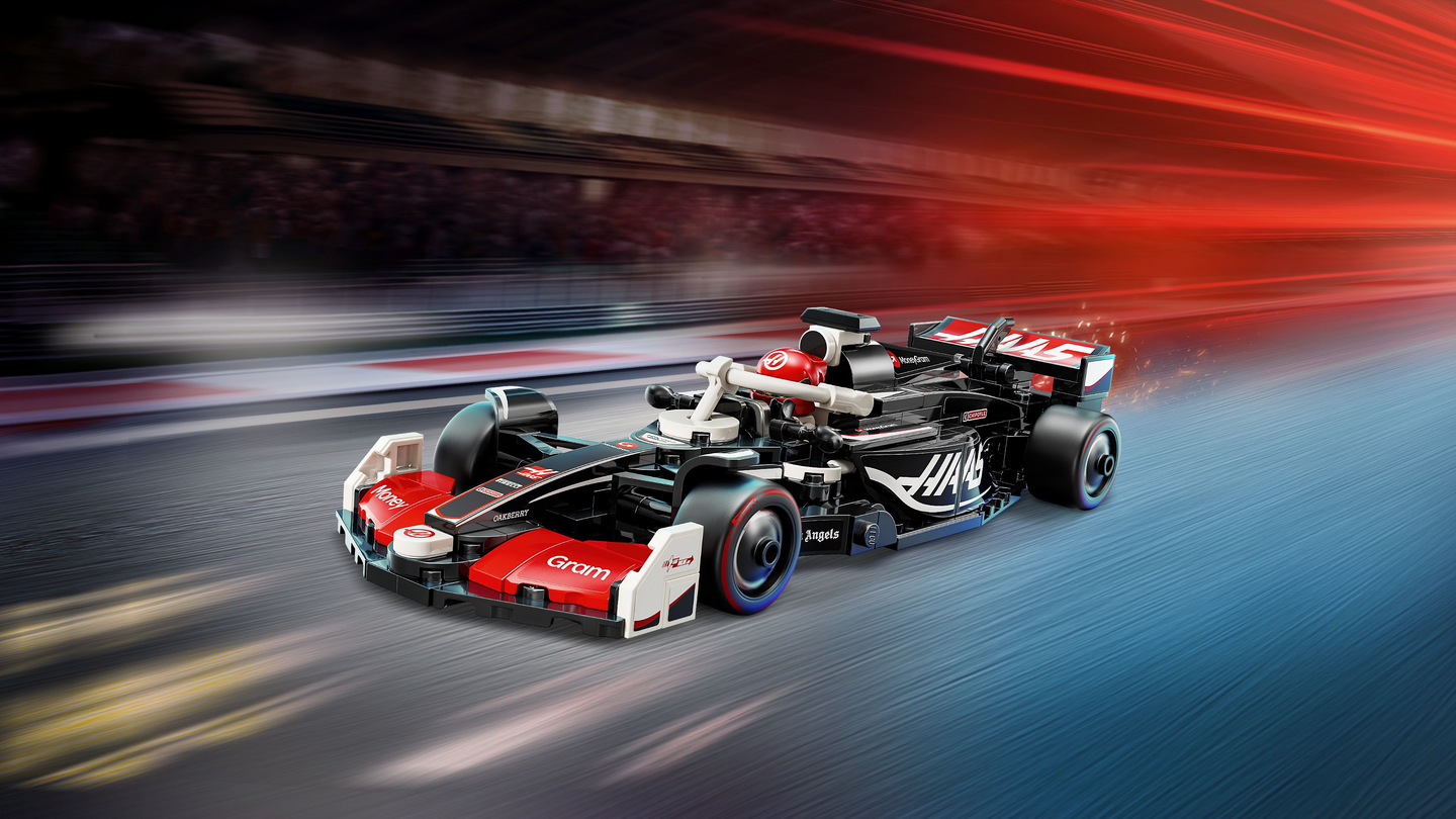 LEGO Speed Champions 77250 MoneyGram Haas F1 Team VF-24 kilpa-auto