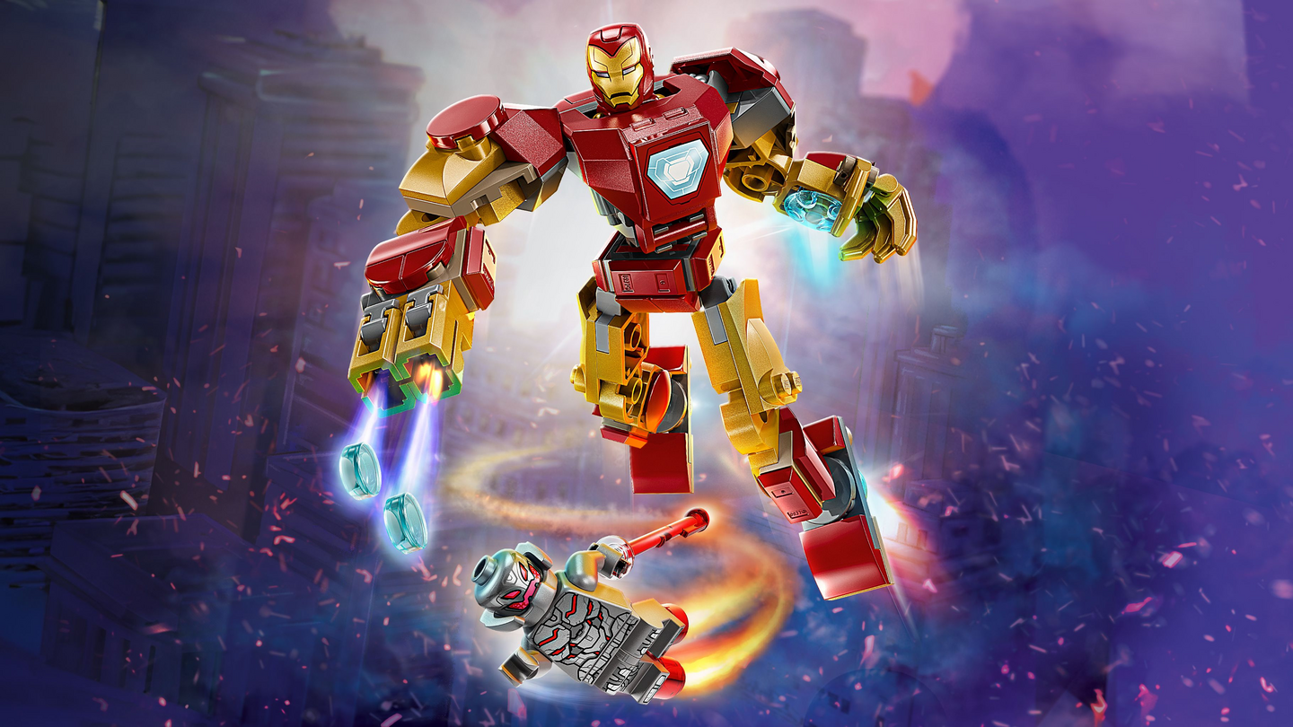 LEGO SH 76307 Iron Man rob vs Ultron